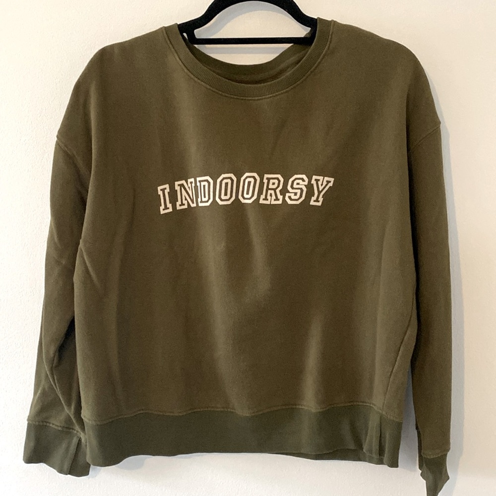 100% cotton cozy sweatshirt